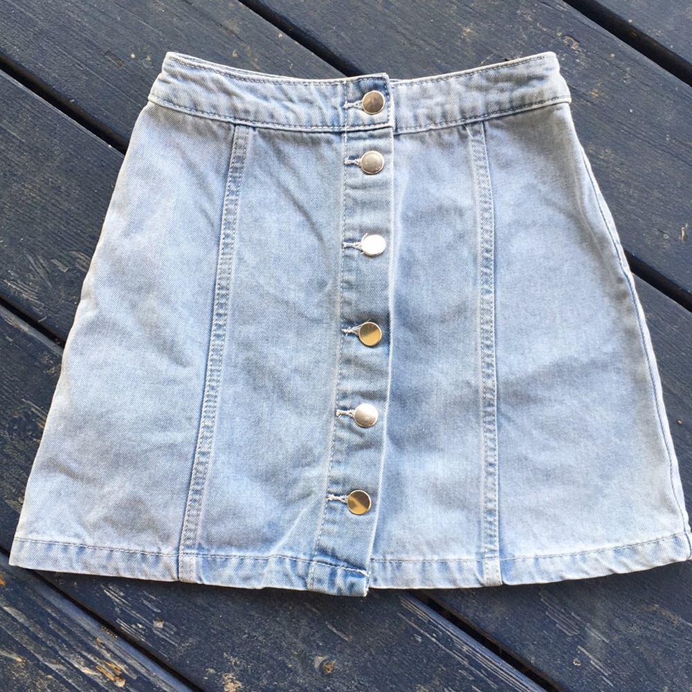 Jean skirt